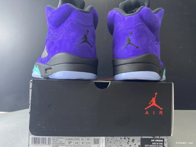 Retro Jordan 5 Air Alternate 136027-500 Grape 0811
